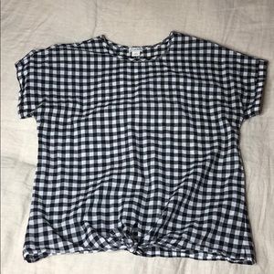 Gingham Blouse